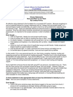 EFT Choice Method Basic Statements