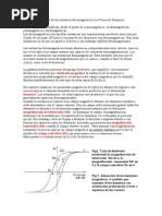 El Ciclo de Histeresis de Las Sustancia Ferromagnetica y La Teoria de Dominios