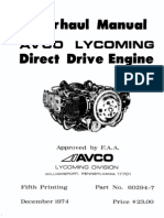 Lycoming DirectDriveOverhaul