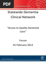 Dementia Clinical Network Report