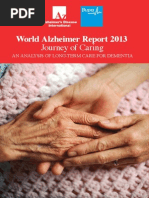 World Alzheimer Dementia Report 2013