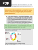 Origen de La Norma de Gestión Ambiental Iso 14001