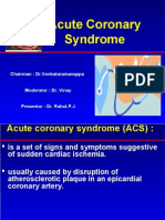 Acute Coronary Syndromes-Presentation