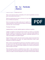 Estatica de La Particula Conceptos Basicos