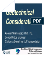 G T Hi L Geotechnical Considerations