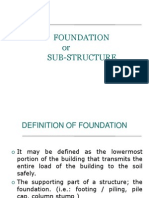 Foundation or Sub-Structure