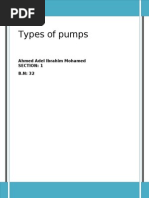 Types of Pumps