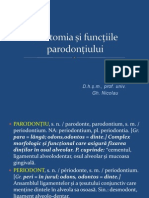 Structura Parodontului