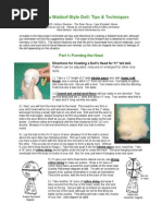 Making A Wadorf-Style Doll Worksheet