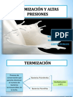 Termizacion y Altas Presiones