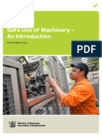 Machinery Safe Use An Introduction