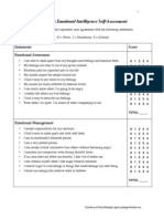 Quick Emotional Intelligence Self Assessment