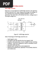 Half-Bridge and Full-Bridge Converters Half-Bridge Converter