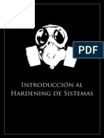 Introducción Al Hardening de Sistemas