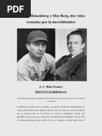 Werner Heisenberg y Moe Berg (J. C. Ruiz Franco)