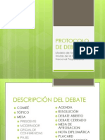 Protocolo de Debate