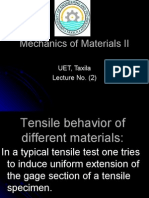 Mechanics of Materials II