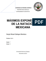 Máximos Exponentes de La Natación Mexicana