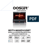 BMTV-9650DVUSBT Portuguese Instruction Manual