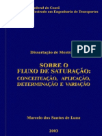 Sobre o Fluxo de Saturação