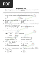 01 Question Maths