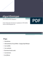 Algorithmique Introduction