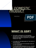 On GDP