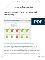 Node - JS, Socket - Io, and Real-Time Web HMI Example - Chris Larson