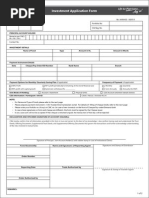 Investment Application Form