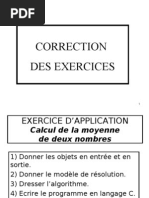 Correction Exercices