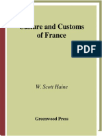 Culture and Customs of France