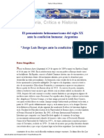 Alfieri, T Jorge Luis Borges Ante La Condición Humana PDF