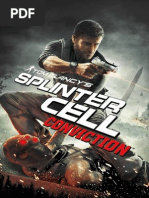 Tom Clancys Splinter Cell Conviction Manual