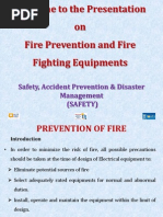 Fire Prevention & Fire Fighting Equipment