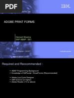 Sap Adobe Form Basics