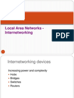 Local Area Networks - Internetworking