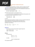 Descomposición en Fracciones Parciales Usando Matlab