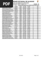 Classificacao UNEAL 2010