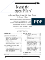 Beyond The Serpent Pillars: A Journal Describing This New World