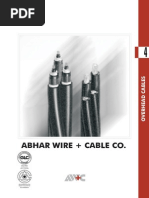 Overhead Cables Voltage Drop