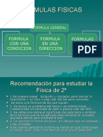 Formulas Fisicas