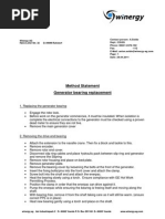 UPDATED - Method Statement Bearing Exchange PDF