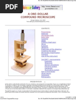 A One Dollar Compound Microscope