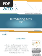 ActixOne Introduction