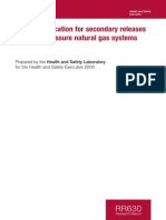 HSE Area Classification For Secondary Release