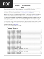 Mysql 5.1 Relnotes En.