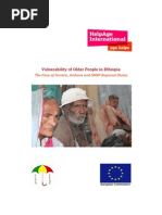 Vulnerability of Older People in Ethiopia: The Case of Oromia, Amhara and SNNP Regional States