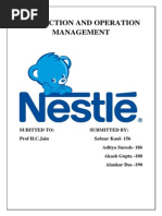 Project Report On Nestle