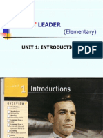 Unit 1 - Market Leader Elementary