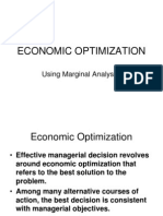 Economic Optimization